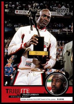 11 Michael Jordan (Third MVP Award of his career 5-19-92)